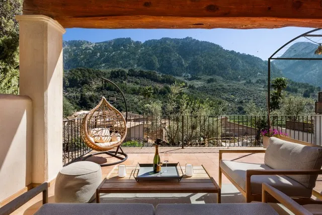 Authentic stone house with panoramic views for sale in Fornalutx, West Mallorca — photo 4