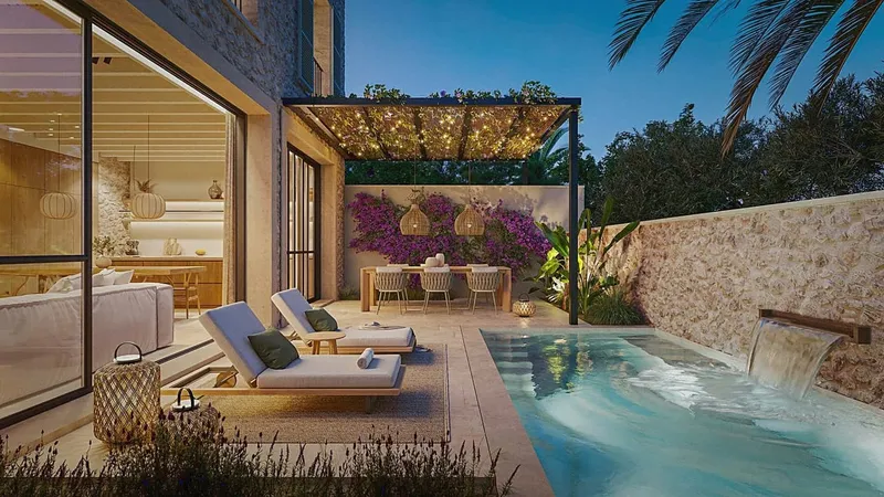 Newly built townhouse in Santanyí - with pool, roof terrace and elevator — photo 1