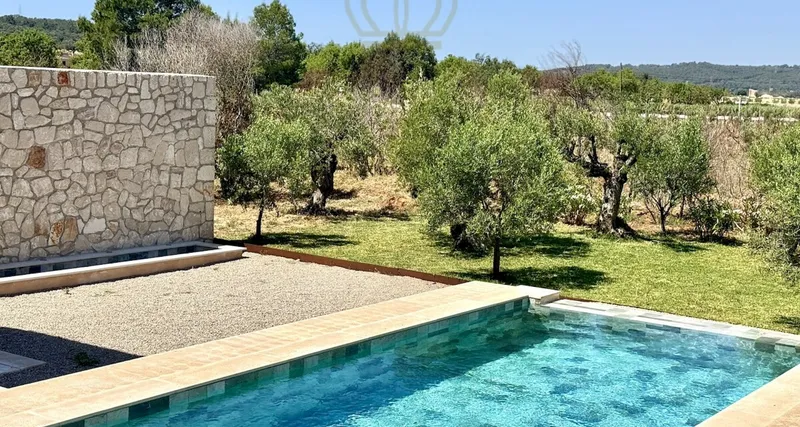 Beautiful new build finca near Santa Eugenia with large fertile garden and views of... — photo 8
