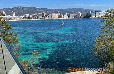 Modern new-build villa on the first sea line in Cala Vinyas for sale — photo 2