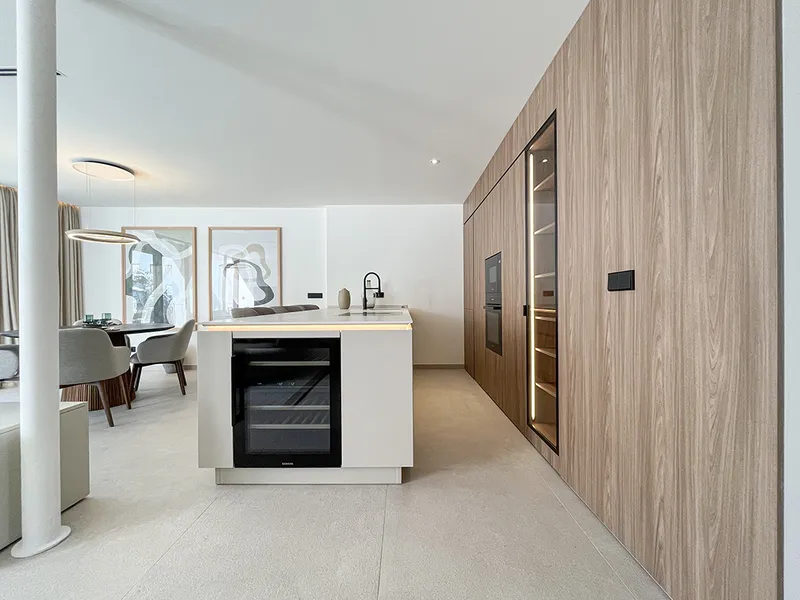 New penthouse with breathtaking views of Palma and the mountains in modern style in Santa Catalina, Palma More — photo 8