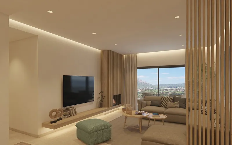 Luxury penthouse in Santa Ponsa with private pool terrace and partial sea views — photo 2