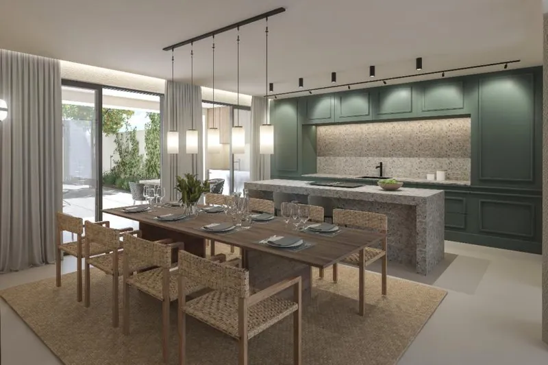 Sold by our company.- Exclusive and elegant townhouse built in a traditional style with beautiful modern features. — photo 4