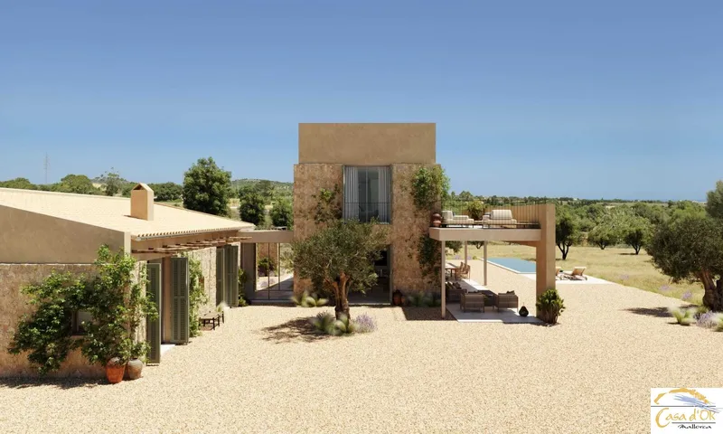 Beautiful building plot with panoramic views and innovative finca project near Porto Cristo — photo 12