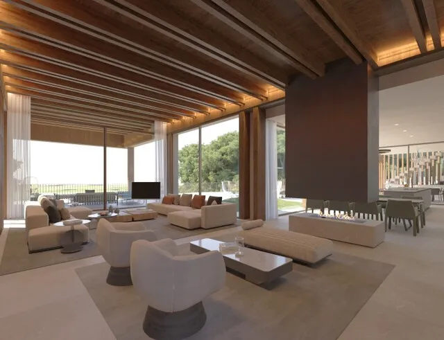 Frontline golf plot with villa project for sale in Son Vida, Palma, Mallorca — photo 2