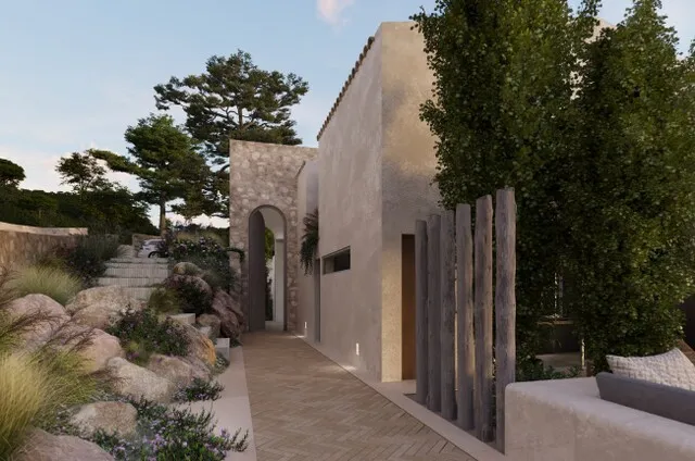 Plot with building license with mountain views for sale near the beach in Santa Ponsa, Mallorca — photo 10