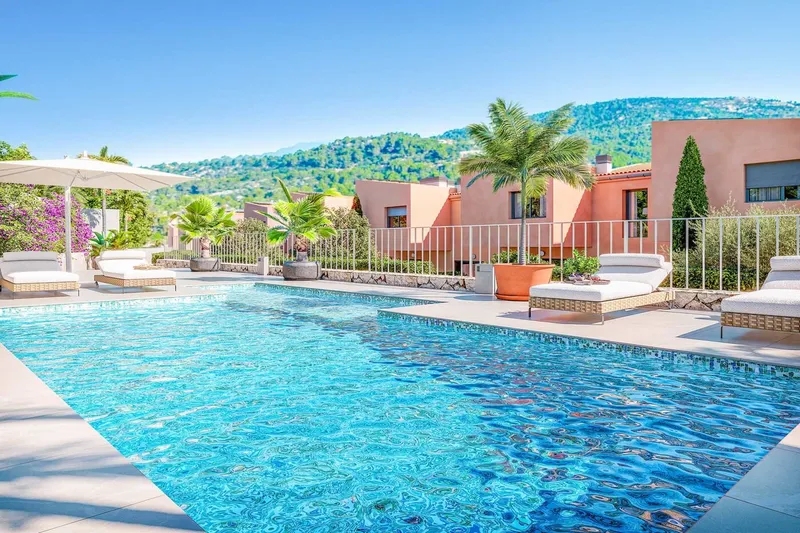 New build townhouse with pool and garden near Palma in Esporles — photo 11
