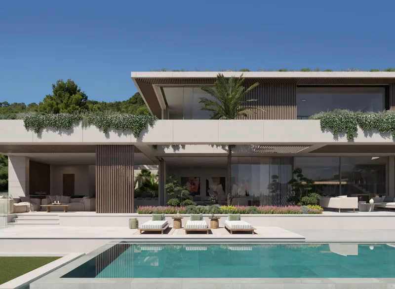 Solar con licencia y proyecto contemporáneo en Camp de Mar — photo 1
