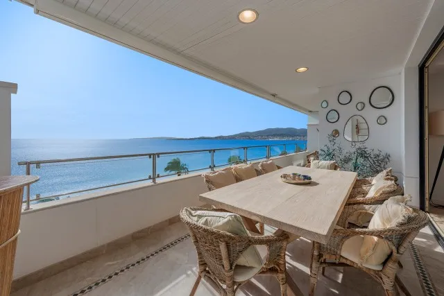 Luxury apartment with panoramic sea views for sale in Portixol, Palma, Mallorca — photo 1