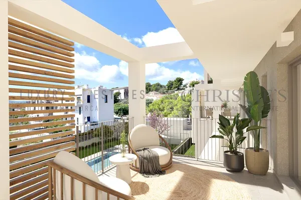 Modern new-build penthouse in Palmanova with private terrace in exclusive residential complex — photo 1