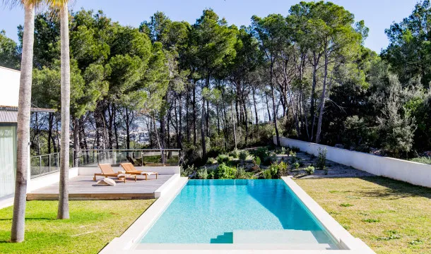 Unique villa with lots of privacy and views of the bay of Palma in Son Vida — photo 10