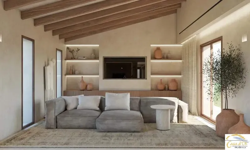 New build finca with 4 bedrooms, terrace, pool & sea views for sale — photo 4