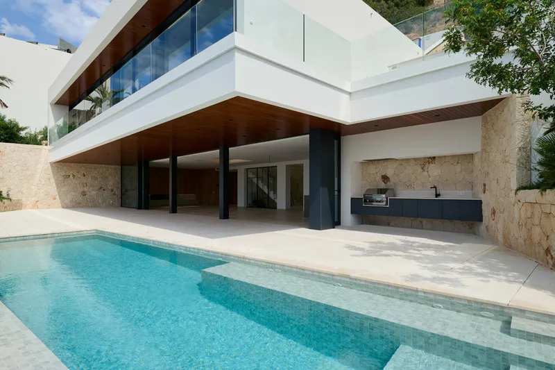 Spectacular newly built villa with fantastic sea views in Santa Ponsa — photo 5