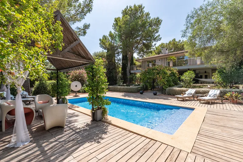 Stylish villa in Sol de Mallorca with cozy pool terrace, quiet location & privacy — photo 4