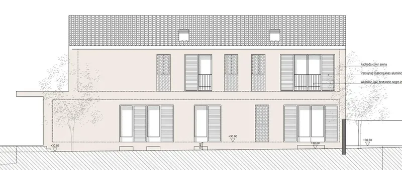 We present this exclusive detached house located on Camí de Sant Llatzet, Pla de na Tesa (Marratxí), in a quiet environment — photo 3