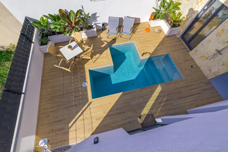 Charming newly built villa with pool and rooftop terrace, Sa Ràpita — photo 5