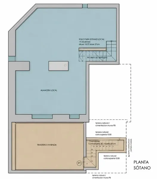 Casa de esquina para reformar con proyecto visado y licencia de obras concedida. — photo 9