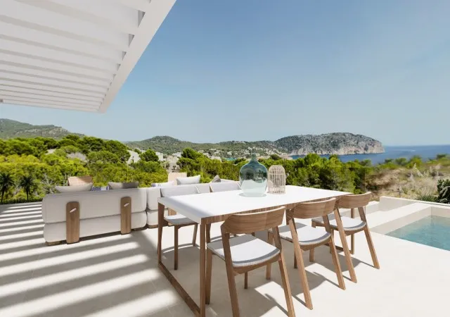 Modern luxury villa overlooking Palma Bay, for sale in Génova, Mallorca — photo 1
