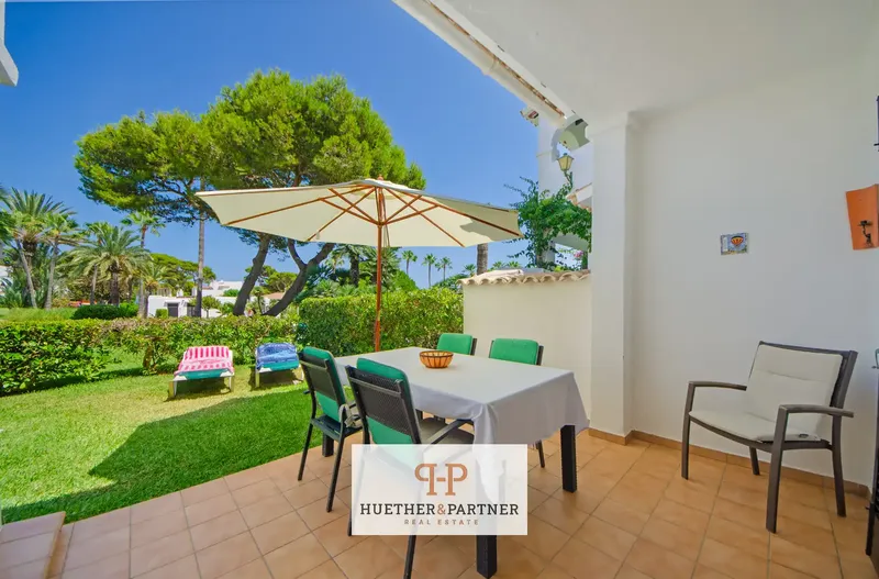 Apartment in Cala d'Or: elegant ground floor property with garden terrace and direct access to the sea — photo 1