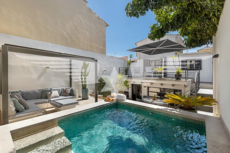 El Terreno I Stylish townhouse with swimming pool — photo 1
