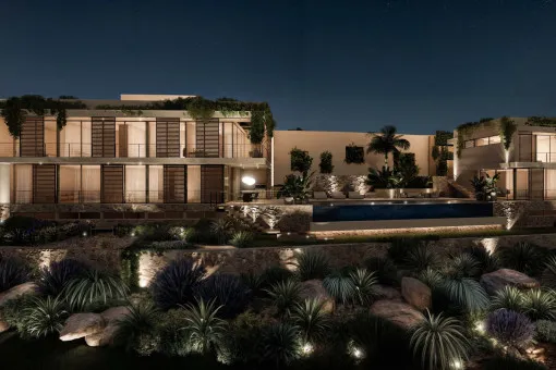 Andratx, where dreams come true: Buildable plot with villa project and building permit in Puerto de Andratx with sea views — photo 2