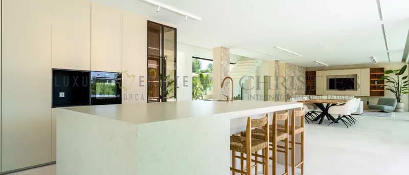 Modern newly built villa in Sa Coma near Bunyola with top features and spectacular views — photo 4