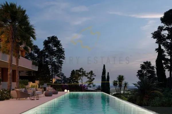 Fantastic plot in Son Vida with project and sea views — photo 2