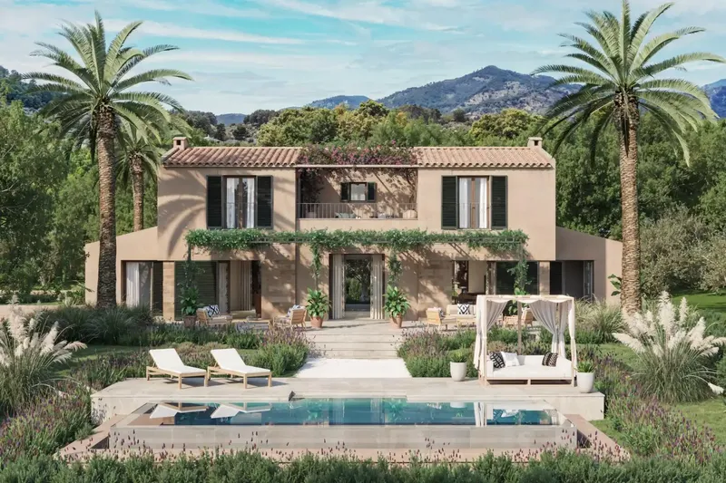 Located in the emblematic Son Mague estate, between the charming municipalities of Selva and Caimari, this exceptional single-family home offers — photo 2