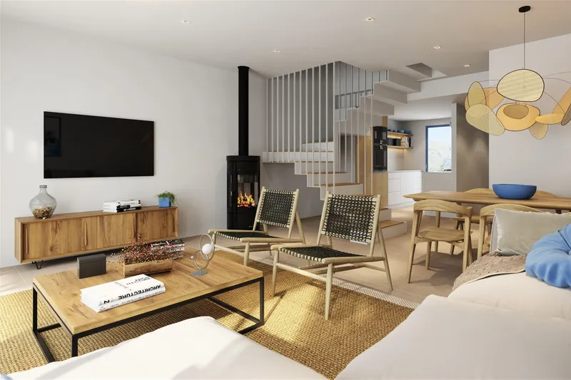 Townhouse in Port Alcudia - Bright Living/Dining Area — photo 3