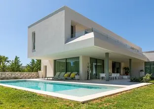 Newly built villa with saltwater pool and wellness area — photo 1