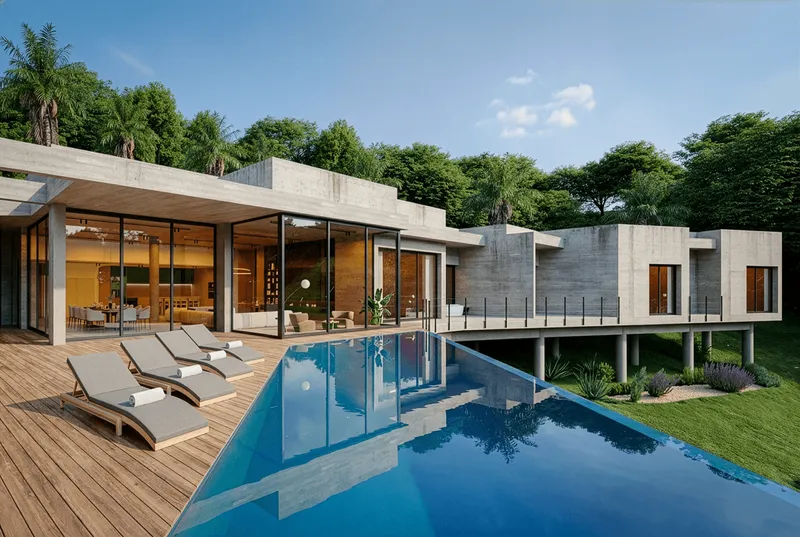 Plot with villa project, pool, and partial sea views in Bendinat — photo 2