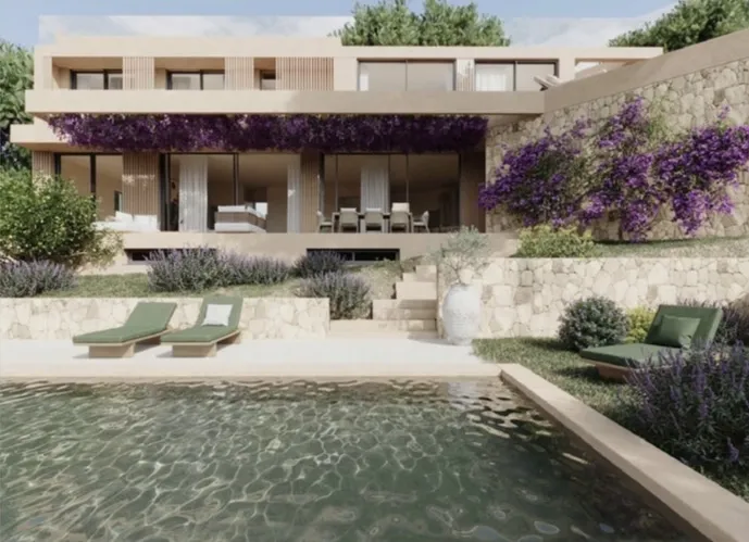 Project! Villa in Bendinat at the highest level with sea views — photo 1