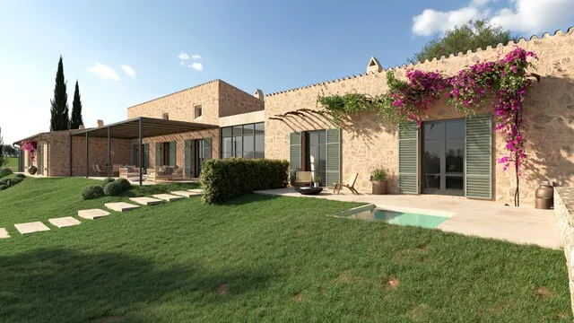 Countryside plot with finca project for sale in Montuïri, Central Mallorca — photo 10
