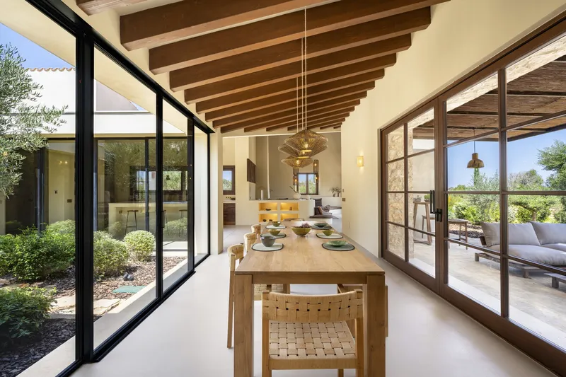 Single-storey new build finca with natural stone facade near Ses Salines — photo 8