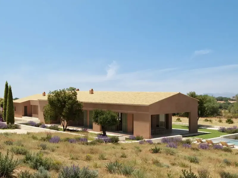Finca rústica de lujo de nueva construcción con piscina en Costitx — photo 7