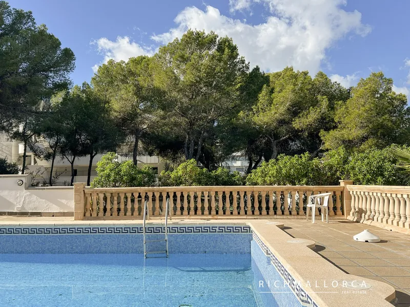 Sea view apartment in central Santa Ponça with pool and parking — photo 7