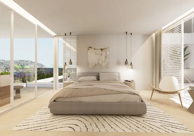 Modern luxury villa overlooking Palma Bay, for sale in Génova, Mallorca — photo 11