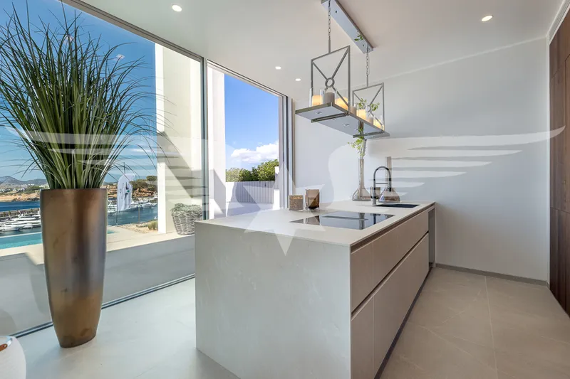 Port Adriano I luxury new construction villa with harbor views — photo 5