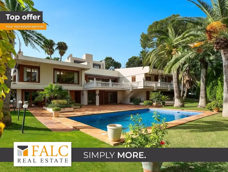 Charming villa in Son Vida with golf course views — photo 1